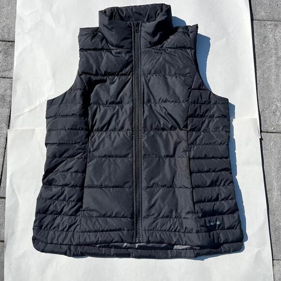 Lands' End Jackets & Blazers - Black Lands’ End Down Vest Preppy Classic Cozy Gorpcore Women's Size Medium NWT
